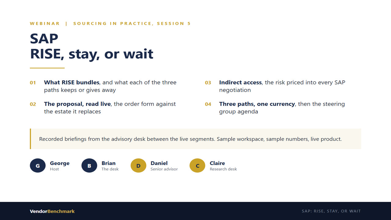SAP: RISE, Stay, or Wait webinar
