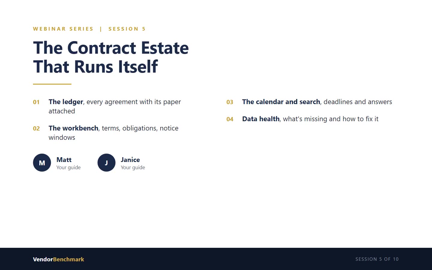 The Contract Estate That Runs Itself webinar
