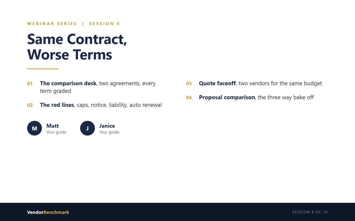 Same Contract, Worse Terms webinar