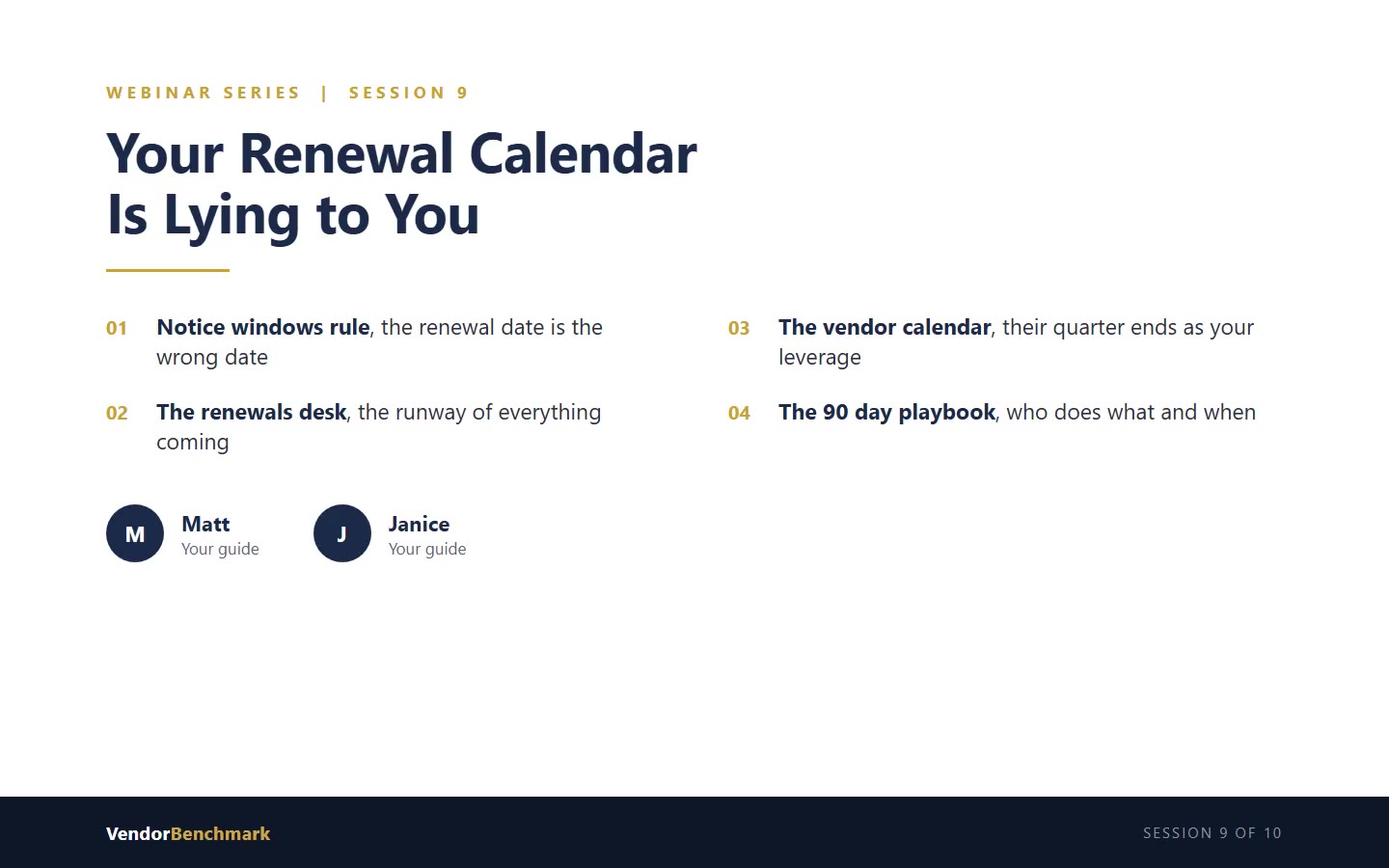 Your Renewal Calendar Is Lying to You webinar